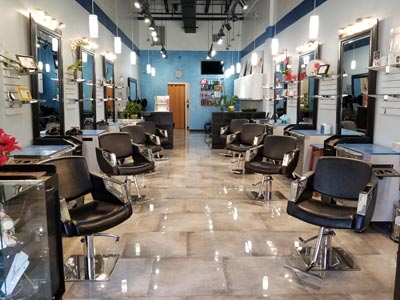 Hair Styling Stations - Bellaqua Hair Salon
