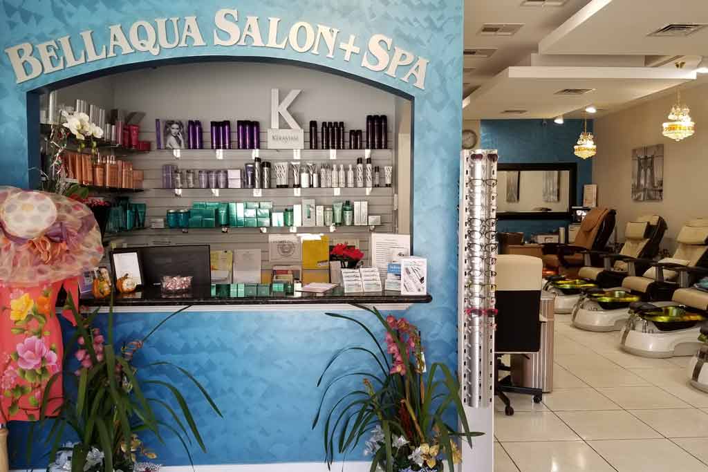 Bellaqua Salon Interior